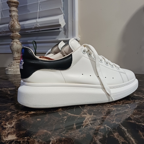 ⚫️ Black Friday Alexander Mcqueen Oversized Chunky Shoes/Sneakers Size 40 EU - Picture 6 of 11